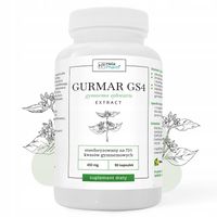 Gurmar GS4 75% kwasów gymnemowych ODCHUDZANIE, CUKIER, APETYT 90 kapsułki