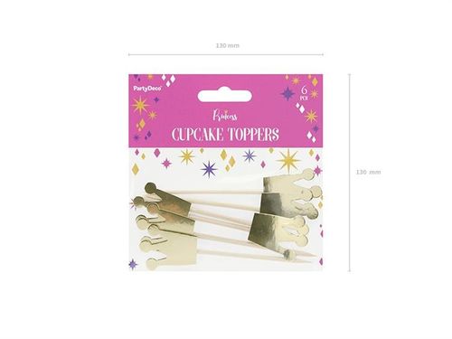 Topper Princess, 12 cm, 6 szt. na Arena.pl