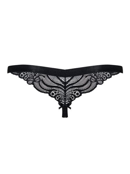 Stringi Z Wyciętym Otwartym Krokiem Obsessive L/Xl zdjęcie 4