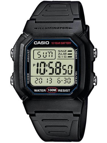 ZEGAREK MĘSKI CASIO W-800H-1A (zd100a) - KLASYKA + BOX na Arena.pl
