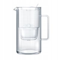 Dzbanek filtrujący szklany Aquaphor Glass 2,5l z wkładem Maxfor+ biały