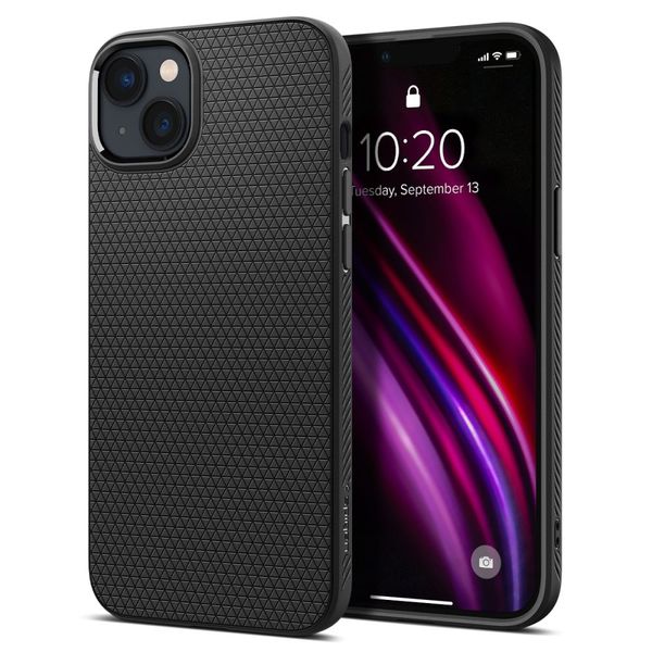 SPIGEN LIQUID AIR IPHONE 14 PLUS / 15 PLUS MATTE BLACK zdjęcie 1