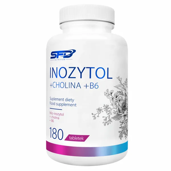 Inozytol + Cholina + B6 180tab - SFD zdjęcie 1