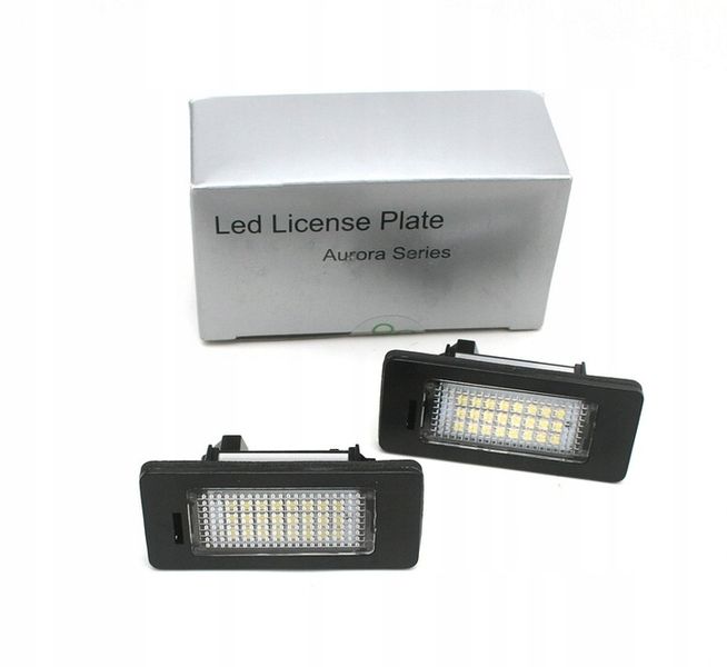 PODŚWIETLENIE TABLICY REJESTRACYJNEJ LED DO BMW E39 E60 E61 X5 E90 E91 E93 zdjęcie 9