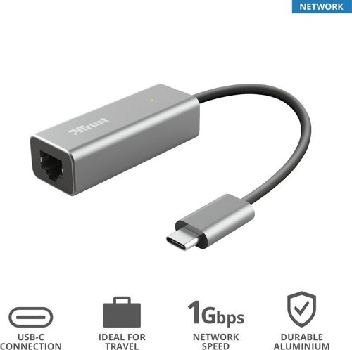 ADAPTER TRUST USB-C LAN Ethernet Dalyx na Arena.pl