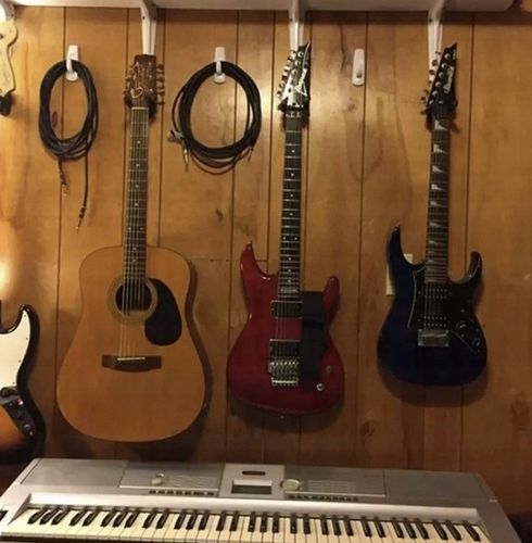 WIESZAK HAK ŚCIENNY UCHWYT NA GITARĘ DO GITARY GITAROWY PREZENT DLA MUZYKA na Arena.pl