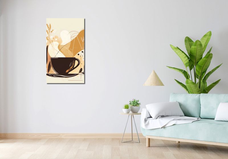 Obraz 50x90cm Aromatyczna Przerwa zdjęcie 2