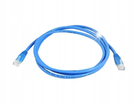KABEL SIECIOWY LAN RJ45 SKTRĘTKA ETHERNET PATCHCORD UTP CAT 5E 0,5M
