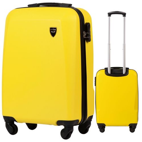 Walizka WINGS Podróżna mała Kabinowa torba Podręczna na Kółkach twarda ABS na Arena.pl