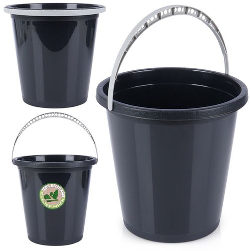 Wiadro plastikowe czarne 5 l na Arena.pl