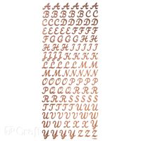 NAKLEJKI ALFABET DPNK-062 DP CRAFT DUŻE LITERY