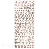 NAKLEJKI ALFABET DPNK-062 DP CRAFT DUŻE LITERY