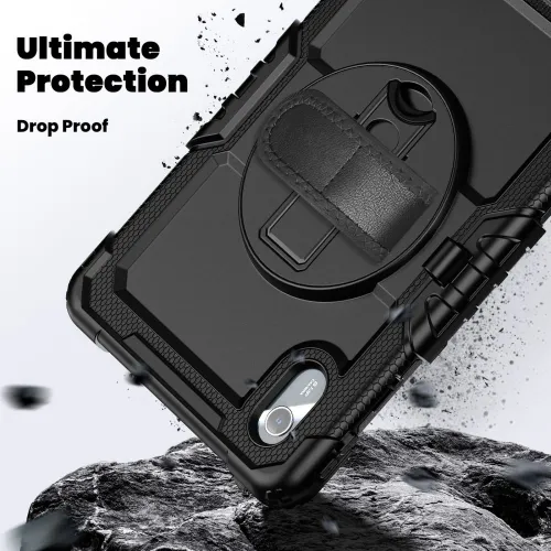 Etui Tech-Protect Solid na Lenovo Idea Tab 11.0 TB-336 - czarne na Arena.pl