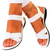 SANDAŁY DAMSKIE SPORTOWE GUMA PŁASKIE