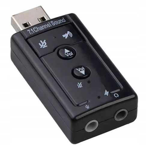 AK103B Karta dźwiękowa virtual 7.1ch usb na Arena.pl