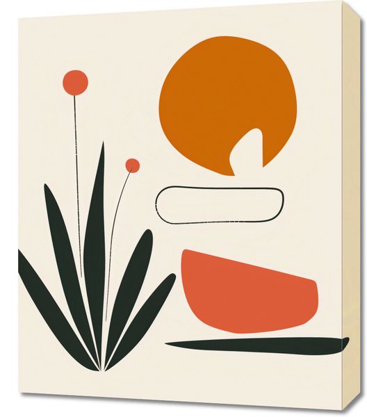 Obraz 50x60cm Abstrakcyjny Zen zdjęcie 1