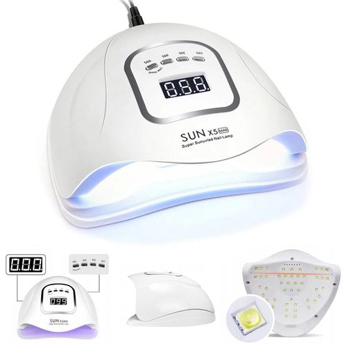 Lampa do paznokci UV LED 80W do hybryd SUN X5 MAX na Arena.pl