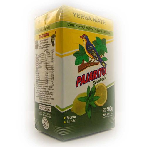 YERBA MATE PAJARITO MENTA-LIMON 500 G na Arena.pl