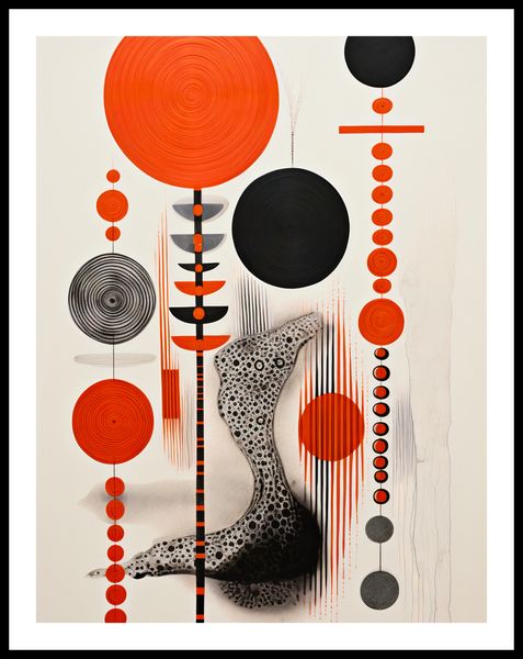 Plakat 50x65cm Kontrastowy Kosmos zdjęcie 3