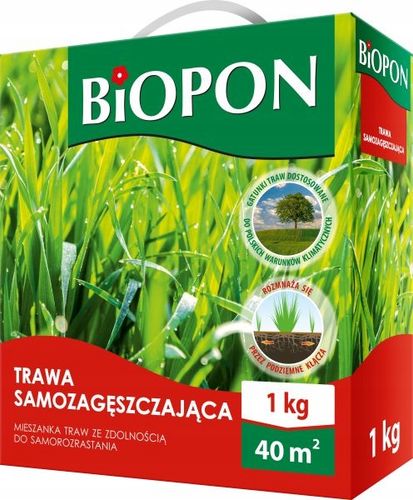 Trawa samozagęszczająca szybko wschodzi Biopon 1kg na Arena.pl
