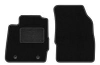 Dywaniki przednie welurowe do: Ford Fiesta MK7 2008-2011 hatchback czarne