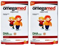 Omegamed Odporność 3+ DHA Witamina D 30 pastylek