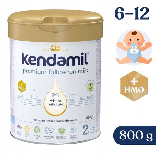 Mleko Następne Kendamil Premium 2 HMO+ bez oleju rybiego i palmowego 800g na Arena.pl
