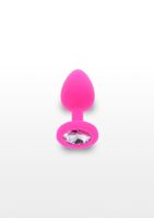 korek analny diamond booty jewel toyjoy różowy 7 cm