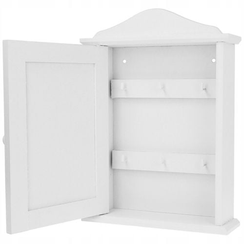 Skrzynka na klucze szafka kasetka wieszak półka BIAŁA na Arena.pl
