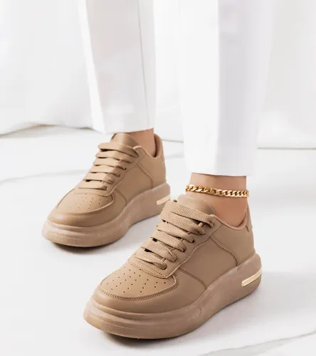 Brązowe sneakersy Staplet 36 na Arena.pl