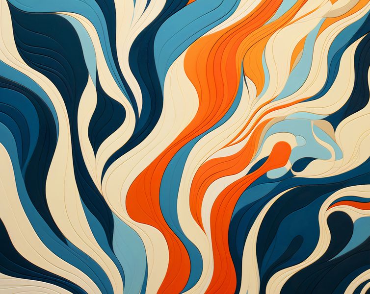Plakat 76x60,5cm Oceaniczne Fale zdjęcie 1