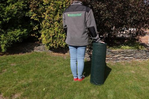 Siatka Cieniująca 1x30m 90% UV Osłonowa Maskująca Ogrodzenie Osłona Na Płot na Arena.pl