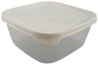 POJEMNIK DO ŻYWNOŚCI KUCHENNY 1 L KWADRATOWY