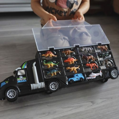 WOOPIE Samochód Transporter Dinozaury Ciężarówka na Arena.pl