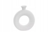 Wazon ceramiczny dekoracyjny 23cm biały
