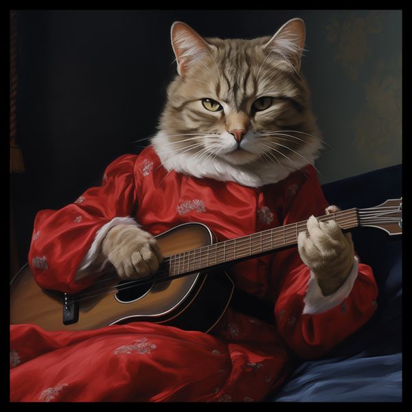 Plakat 60x60cm Melodia Kociej Łapy zdjęcie 2
