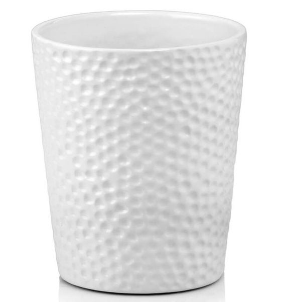 Doniczka ceramiczna osłonka biała do storczyka zdjęcie 1