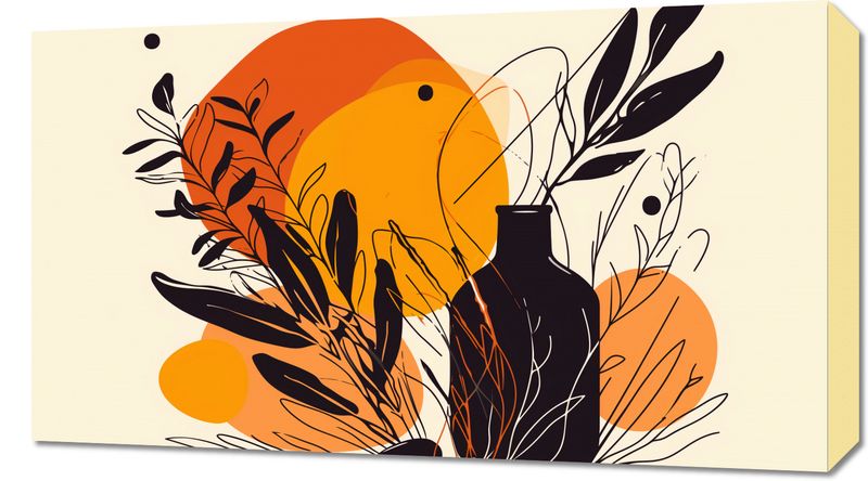 Obraz 70x40cm Jaskrawy Zachód zdjęcie 1