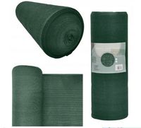 Siatka cieniująca 1,5x50 m zielona 62% osłona na ogrodzenie