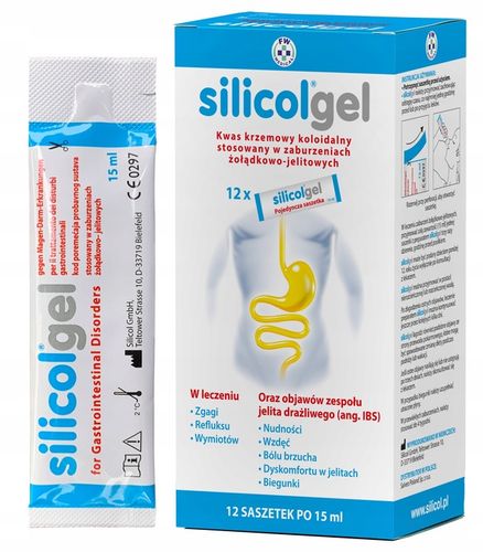 SILICOLGEL ŻEL NA REFLUKS, ZGAGĘ, IBS 12X15 ML na Arena.pl