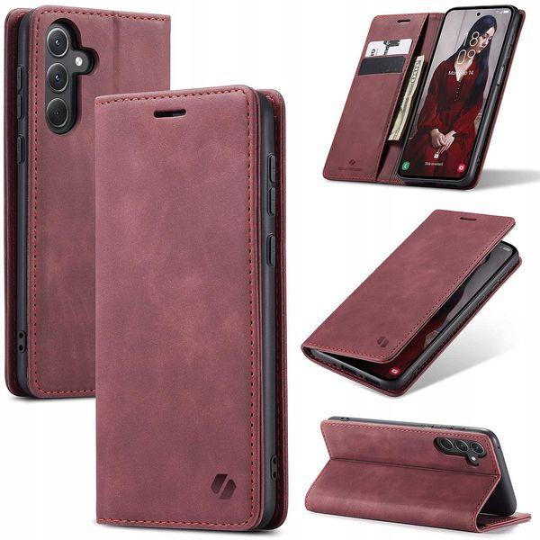 Spacecase Wallet Galaxy A32 5G Red zdjęcie 7