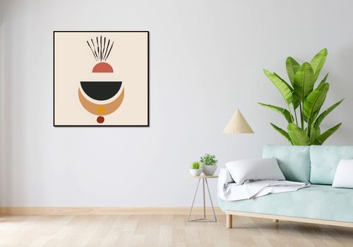 Plakat 90x90cm Spójna Refleksja na Arena.pl