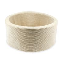 Suchy basen 90x40 Velvet sztruks beżowy bez piłek