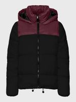 NOISY MAY Kurtka puchowa Ales 27022741 Czarny Regular Fit