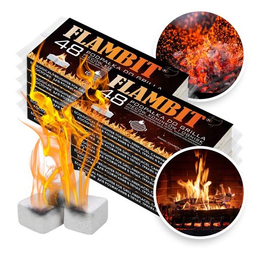 PODPAŁKA BIAŁA DO KOMINKA PIECA GRILLA x480 KOSTEK ROZPAŁKA GRILLA na Arena.pl