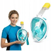MASKA DO NURKOWANIA PEŁNOTWARZOWA DLA DZIECI DO SNORKELINGU S/M NIE