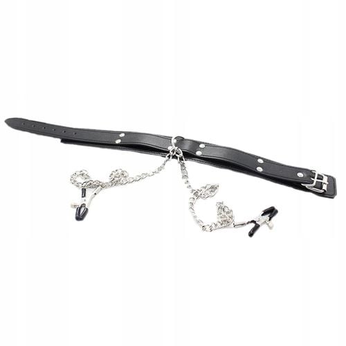 obroża collar with nipple clamps na Arena.pl