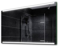 Lustro LED Łazienkowe Podświetlane 50x40 - HOBART
