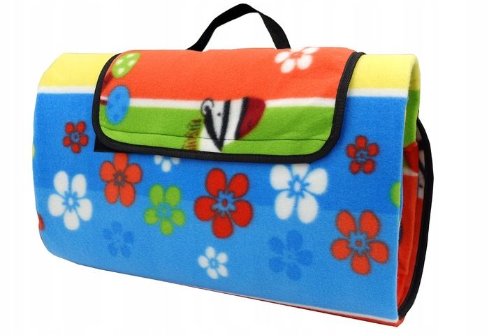 KOC PIKNIKOWY NA PLAŻE PIKNIK BIWAK 200x200 cm MATA TORBA FOLIA 2x2 m zdjęcie 8