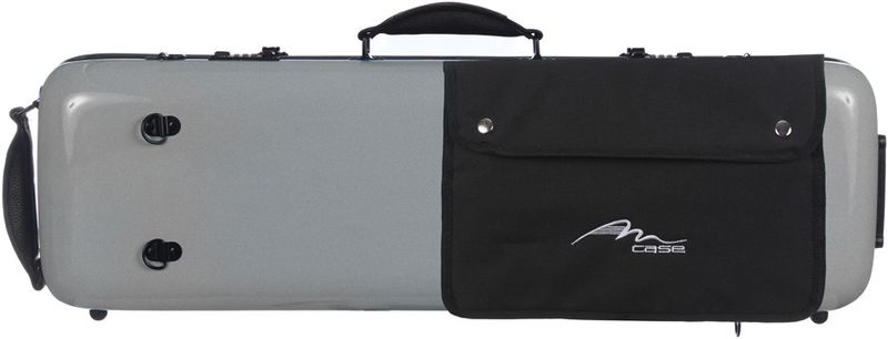 Fiberglass futerał skrzypcowy skrzypce Safe Oblong 4/4 M-case Srebrny zdjęcie 8